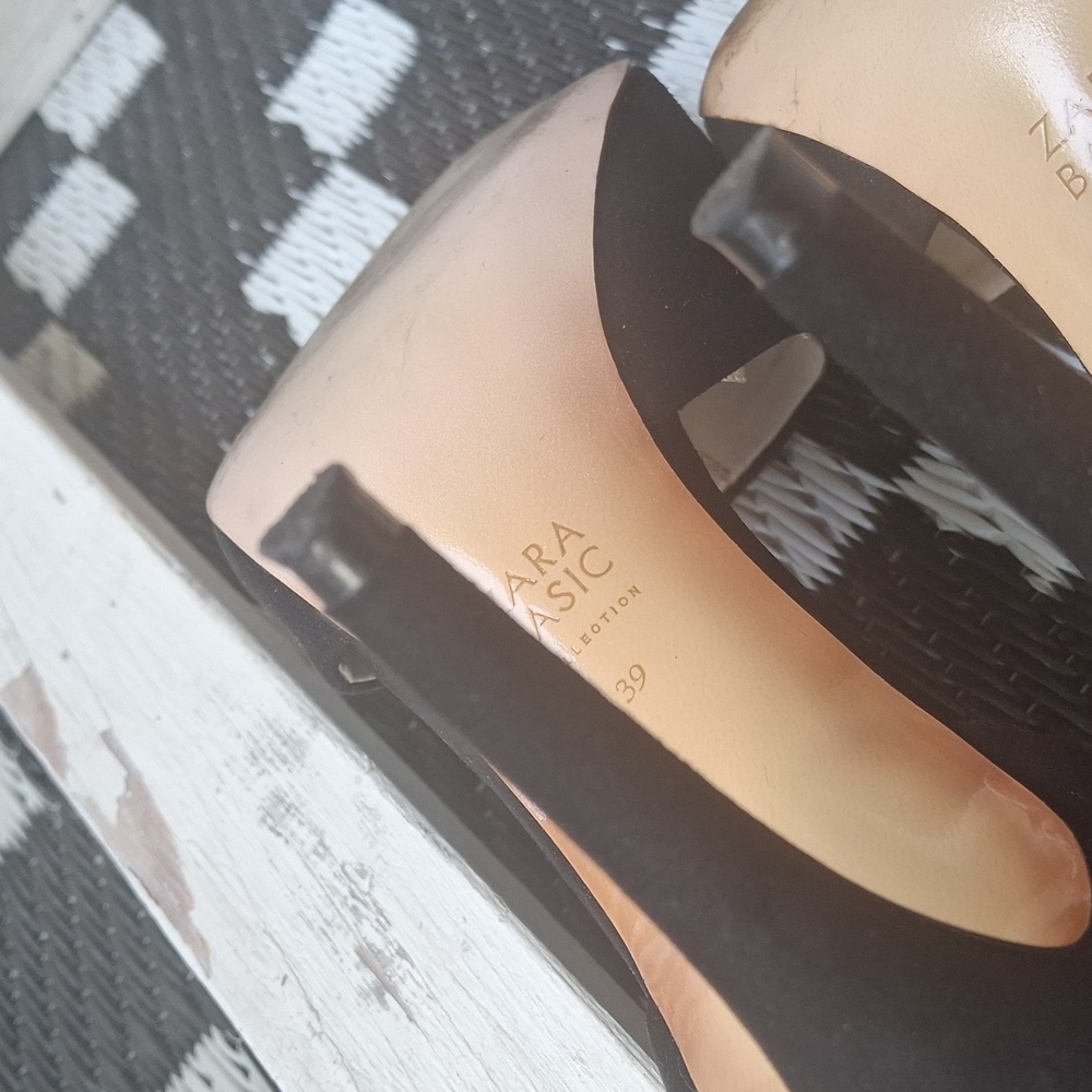 Zara Basic Black Shoes - image 5